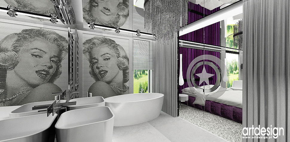 luksusowe wnętrze łazienki